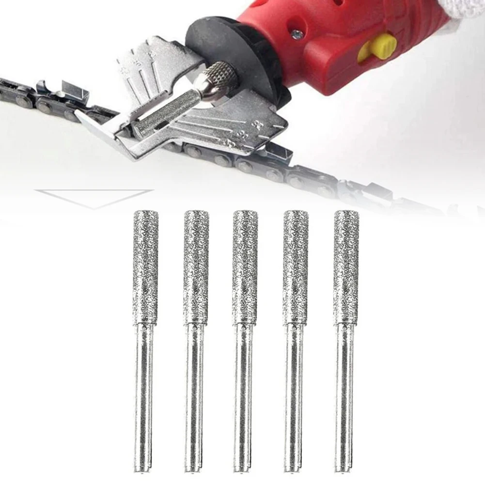 

5 шт., алмазная шлифовальная головка, заусенцы, 4 мм, многофункциональная шлифовальная машина, цепная пила, дрель, резьба, головка для металла, нефрита, полировки дерева