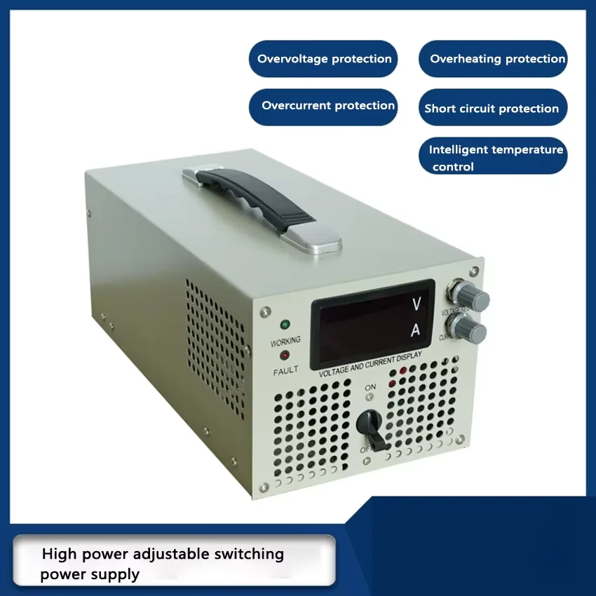 1500W High-Power DC Regulated Adjustable Switching Power Supply 12V/24V/48V/60V/72V/110V/220V/400V