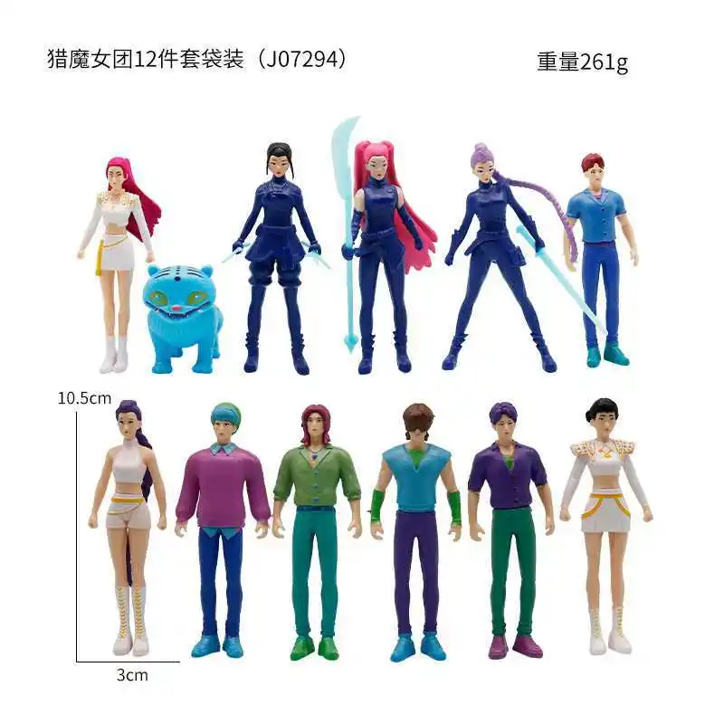 New Hot Selling Kpop Demon Hunters Blind Box Series Anime Figures Ornaments Dolls Fans Children Birthday Gift Random Blind Box - Detail 1