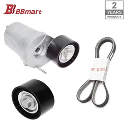 11288477789 11287800333 BBmart 1 set original Drive Belt+Idler+Belt Tensioner For BMW F10 F07 F11 F01 F02 F03 F04 E70 E71 E72