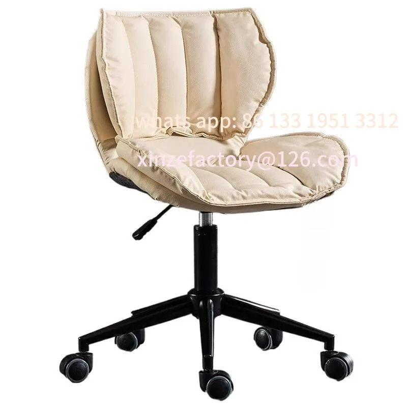 

Customizable Richome Light Luxury Computer Chair Comfortable Home Office Chair Girls' Bedroom Makeup Chair Desk And Chair
