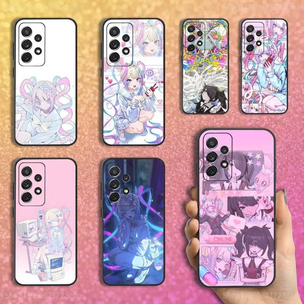 

Game N-Needy Girl O-Overload Phone Case For Samsung S25,S24,S23,S22,S21,S20,S10,Ultra,Plus,Lite,FE,Soft Silicone Black Cover