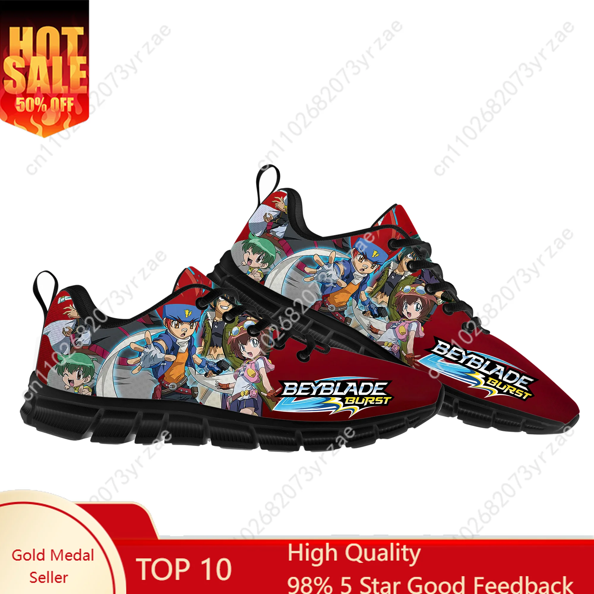 

Beyblade Sports Shoes Hot Cartoon Game Mens Womens Teenager Sneakers Fashion High Quality Sneaker Custom Built Shoes