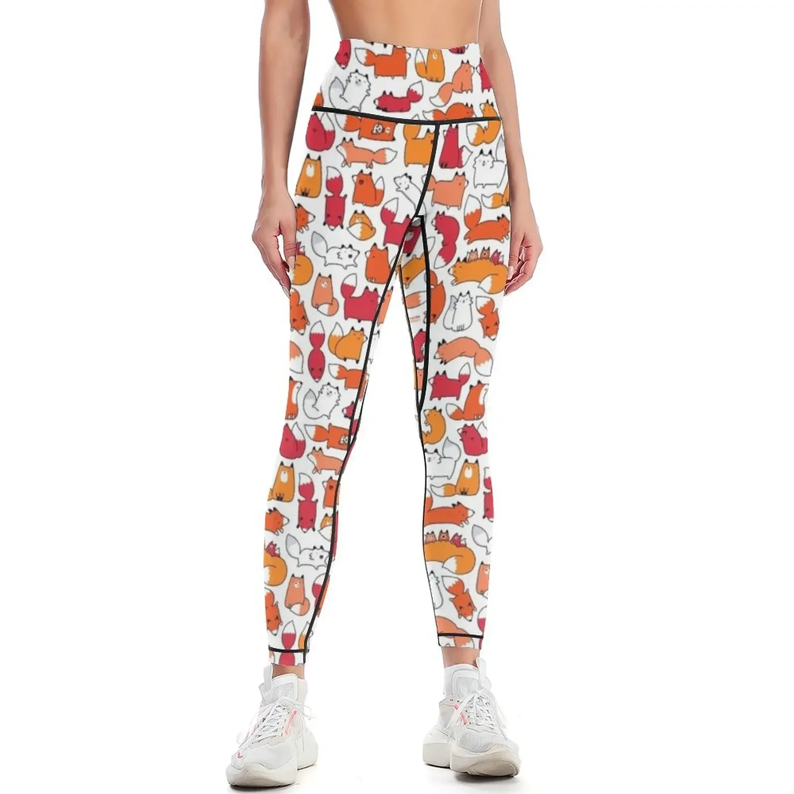

Foxy Foxes Leggings trousers Training pants legings for fitness Women sports Womens Leggings