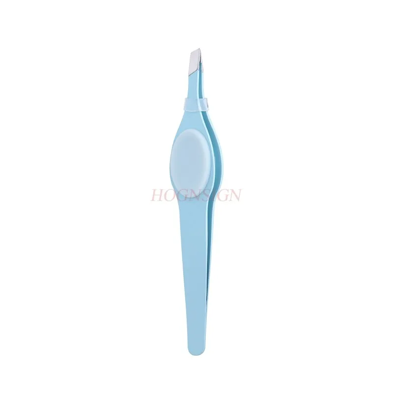 Stainless steel tweezers for eyebrow removal, fake eyelash removal, genuine shaving eyebrow clip