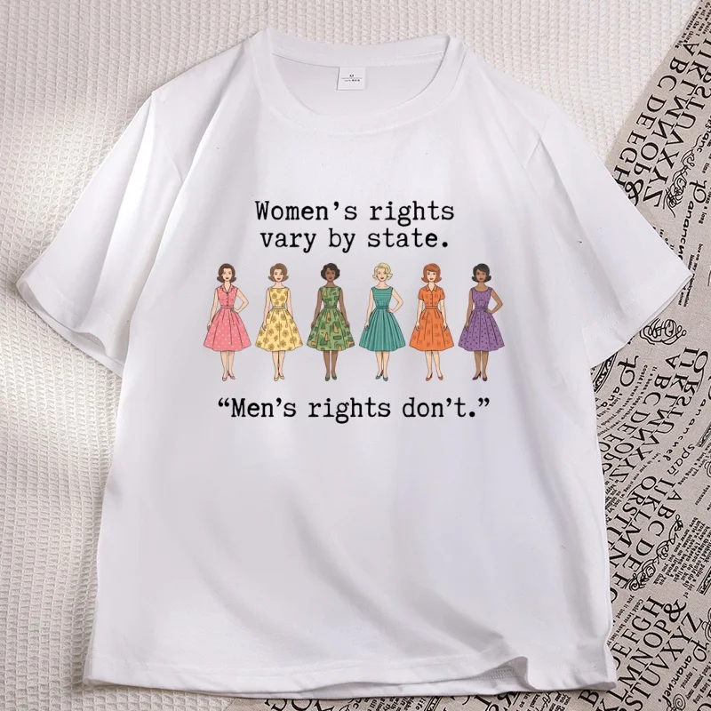 Women's Rights T Shirt Equality Statement Graphic Tee Casual Cotton Short Sleeve Round Neck Printed Tshirts Uinsex Clothes