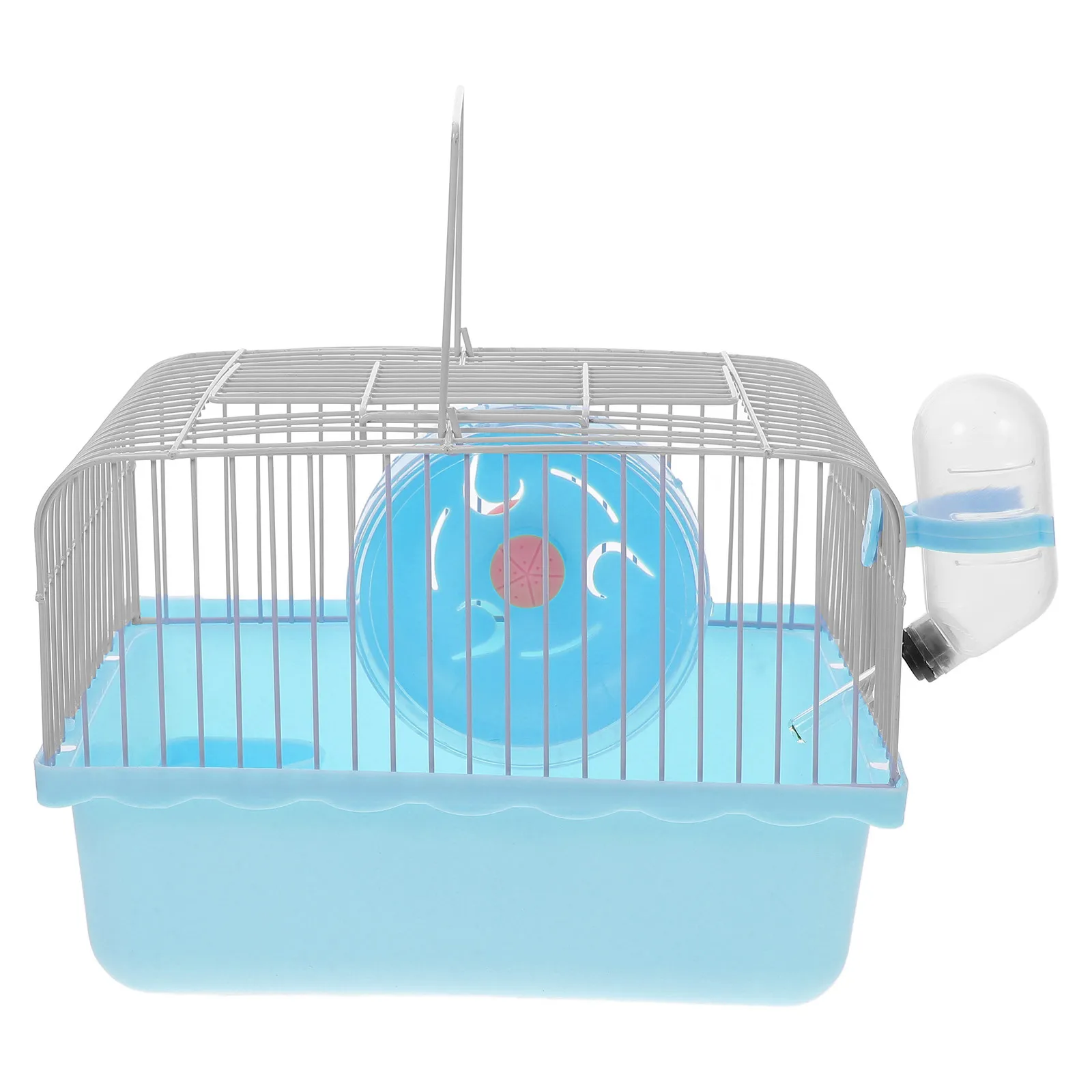 

Portable Hamster Travel Carrier Cage Small Animal Carrier Spacious Comfortable Travel Container for Hamsters Chinchillas