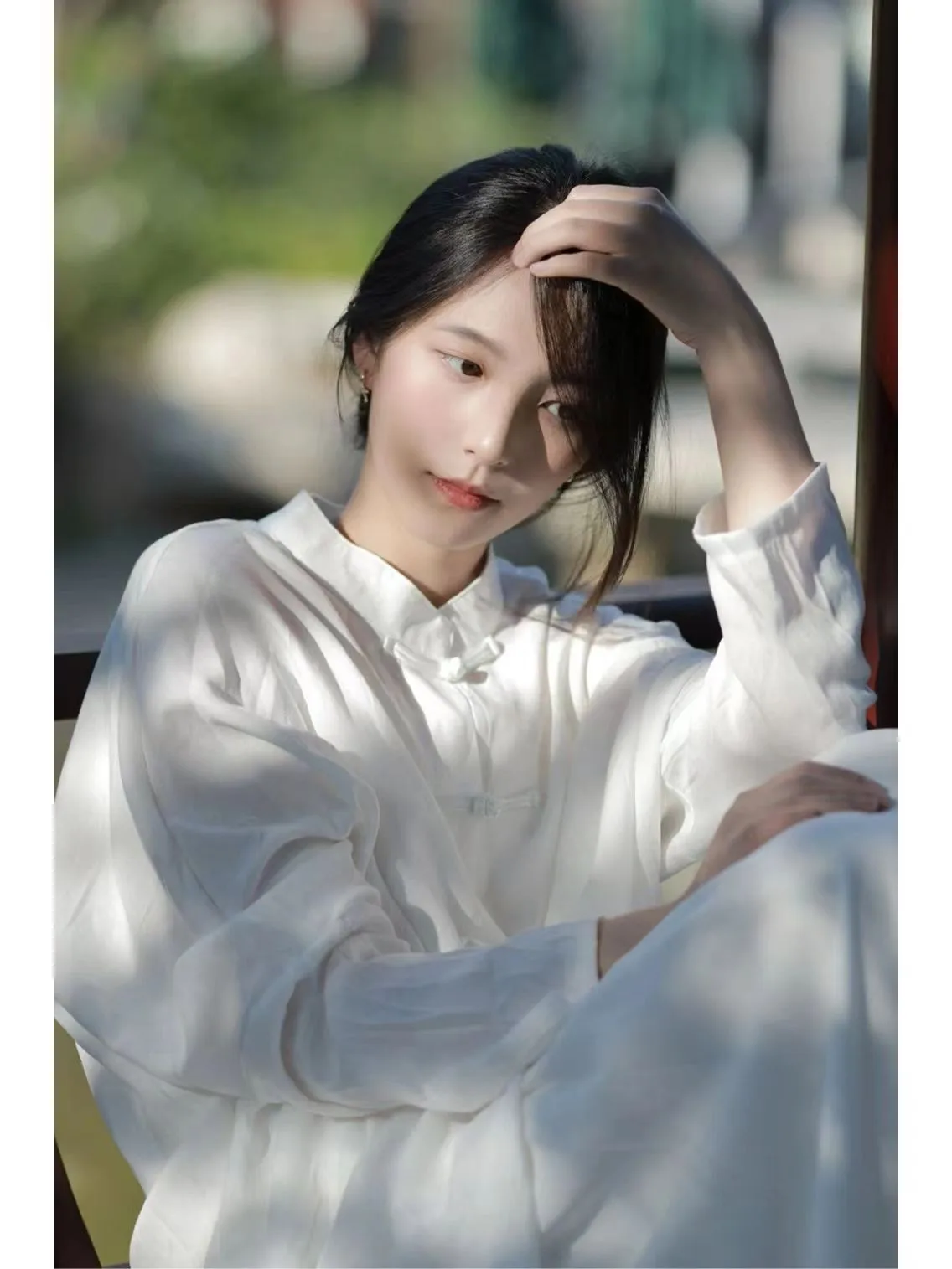 New Chinese Style Women's Set Loose Feelings Wind Tang Suit Upgraded Hanfu Tea Costume Traditional National Trend Top