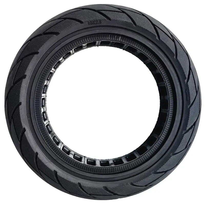 

CGDS-10X2.50-6.5 Hollow Solid Tire MAX G30 Electric Scooter 60/70-6.5 Honeycomb Solid Tire Black 1100G Spare Parts