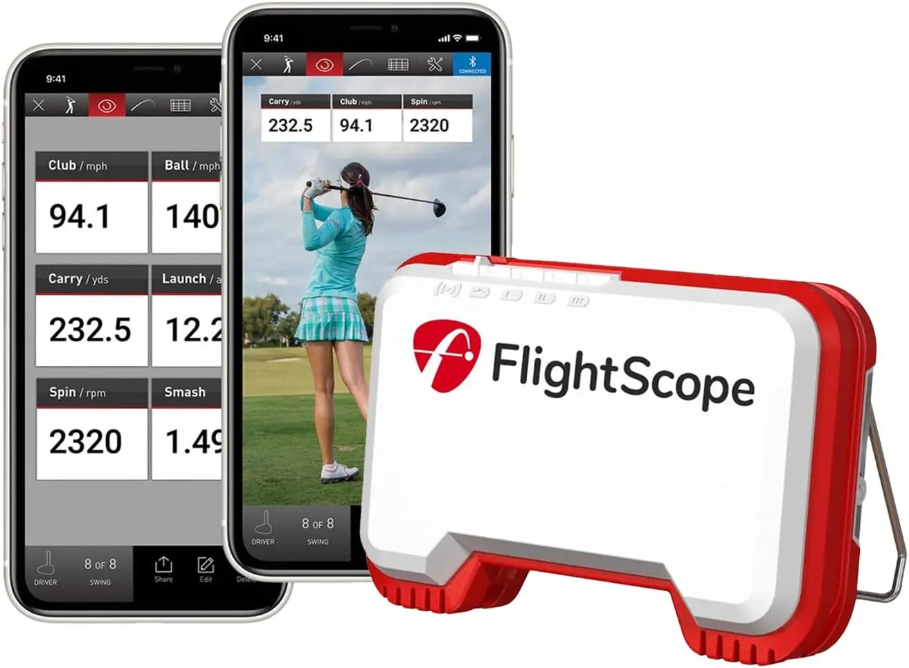 Portable Personal Launch Monitor for Golf