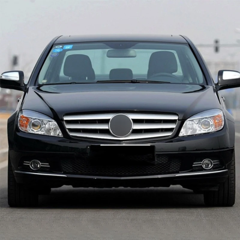Front Bumper Grille Hood Grill For Mercedes-Benz C-Class W204 C180 C200 C300 C350 2008-2014 Tuning Grills