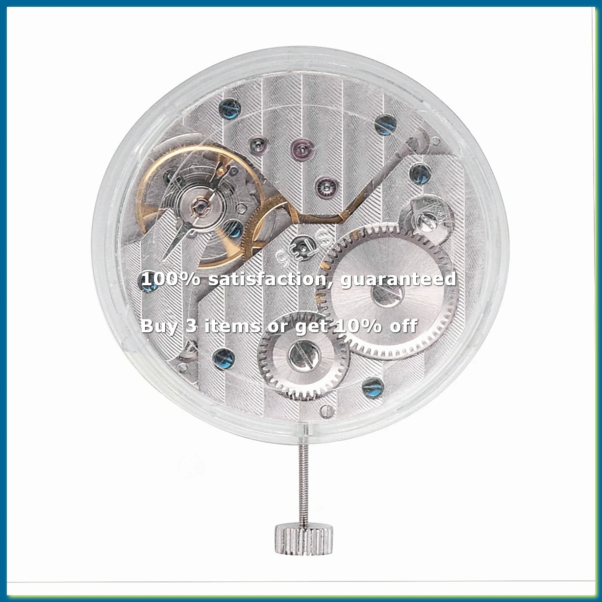 ●ST3600 Movement 17 Jewels ETA 6497 Movement Model Watch Part Fit for Men's Watch Hand Winding Mechanical Movement-ROWI