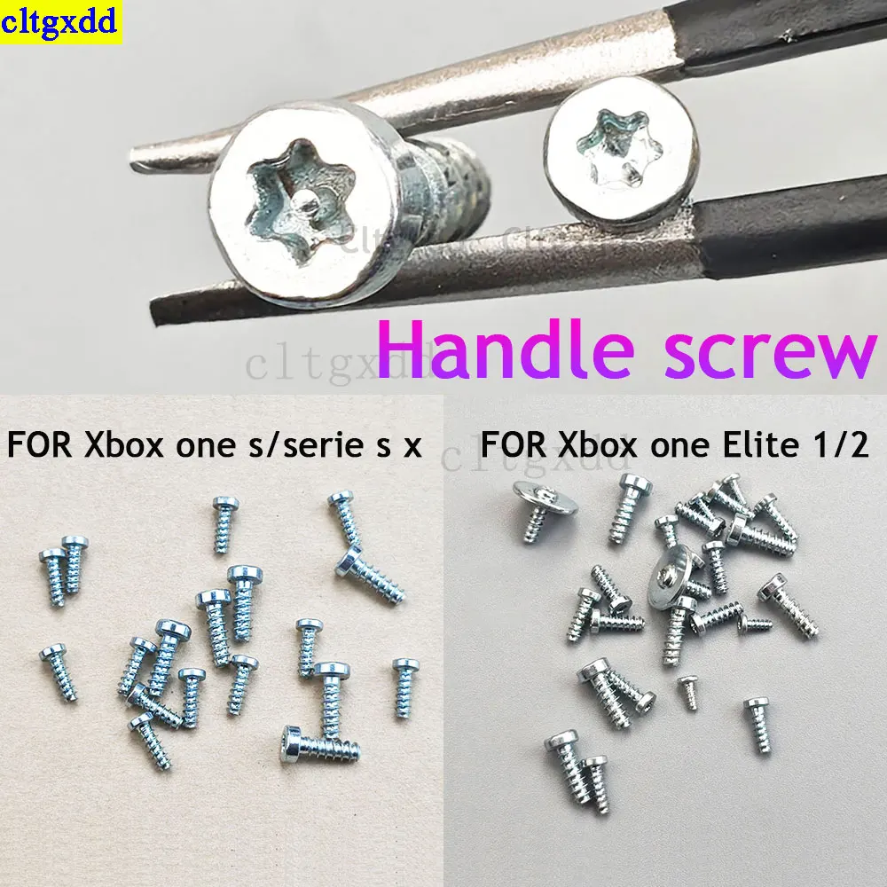 Cltgxdd 1 set FOR Xbox One Elite Series 2 controller screw T8 Torx screw LT RT bolt T2 T6 screw Rear paddle board screw