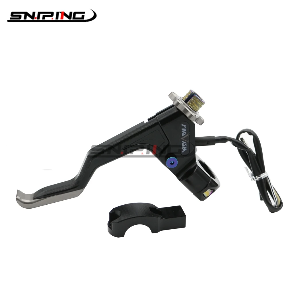 

For 250SB DRZ400S DRZ400SM DR250R DJEBEL 250XC Motorcycle Modified 7/8" 22mm Low Effort Stunt Clutch Lever