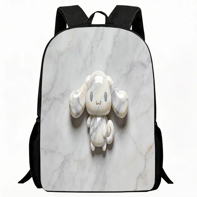 

Kids Bag 3D Marble Puppy Print School Backpack Adjustable Breathable Children's Casual Daypack Lightweight Durable Kids Bookbag