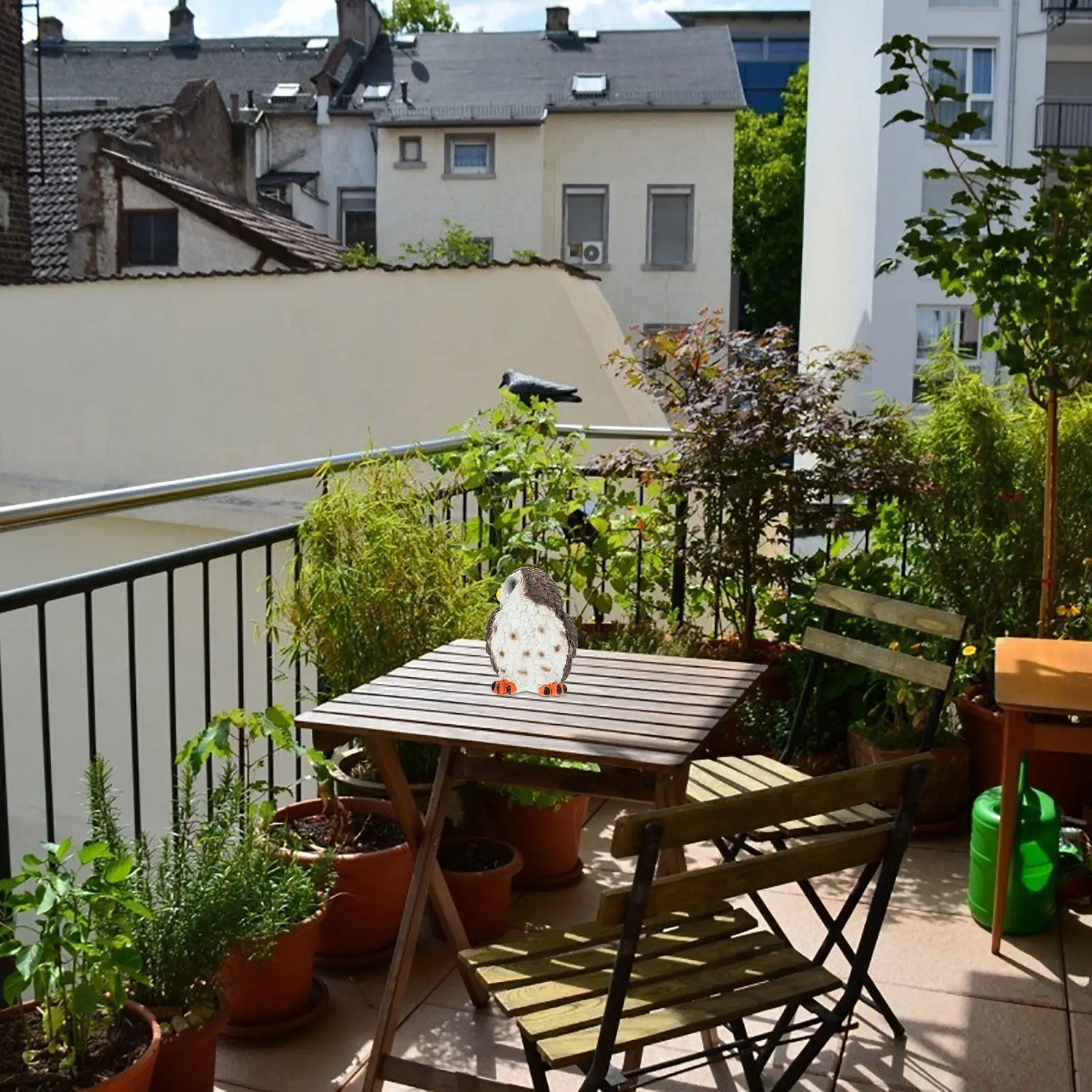 

Премиальная керамическая статуэтка совы для декора гостиной, спальни, ресторана, рабочего стола, декоративная скульптура животного, аксессуар для сада