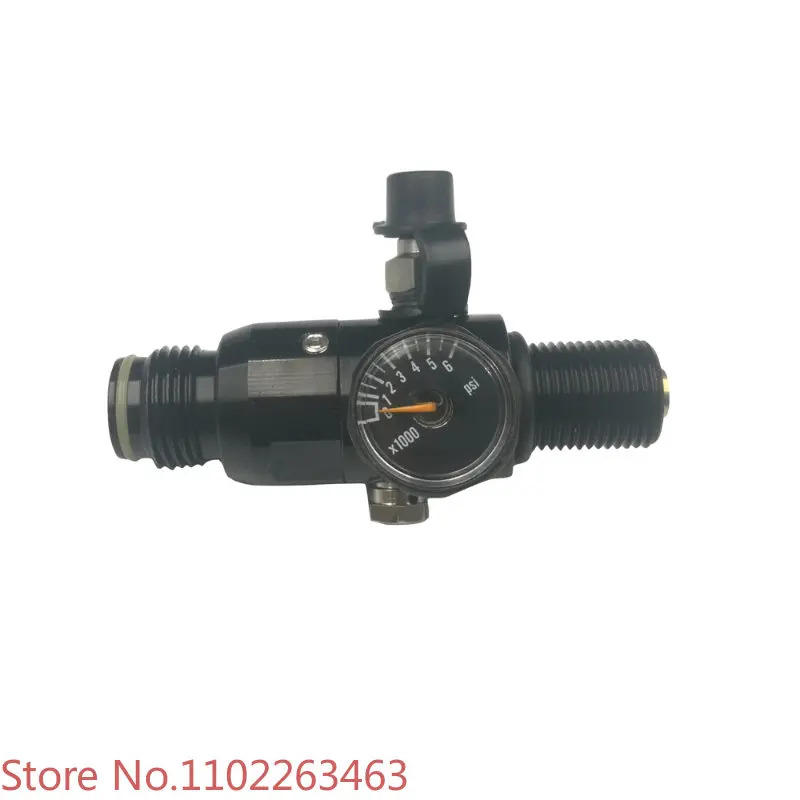 Paintball CO2 tank regulator 4500psi/1800psi with M18*1.5 input thread