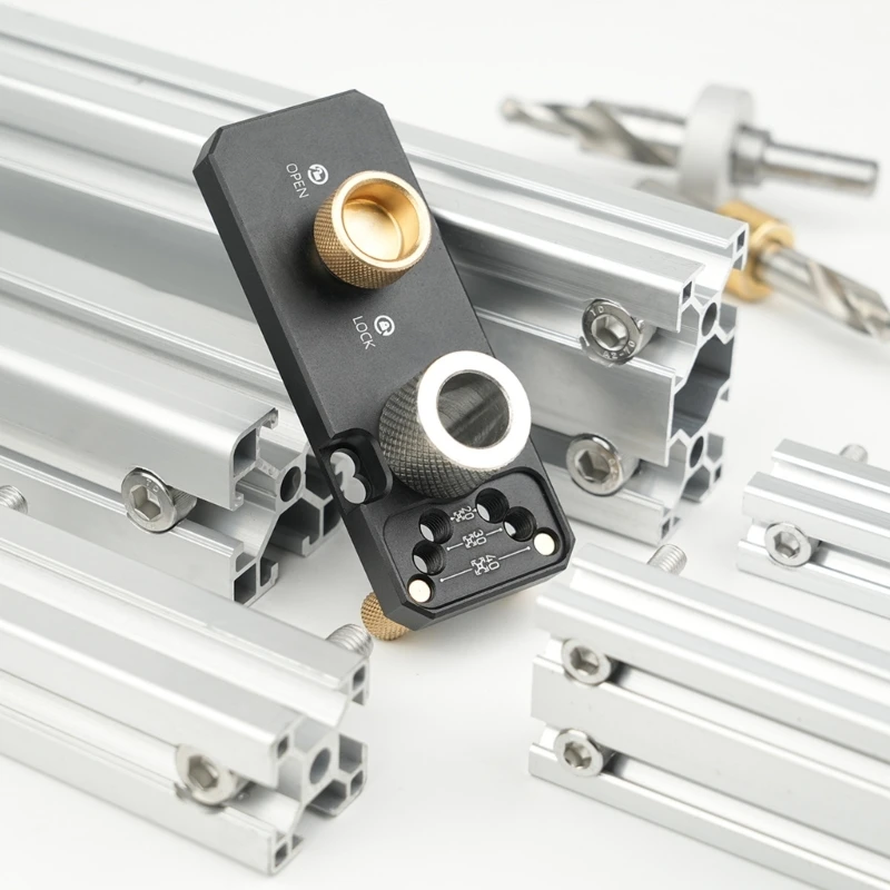 652f Profils en aluminium Guide perceuse perceuse perceuse conducteur conducteur