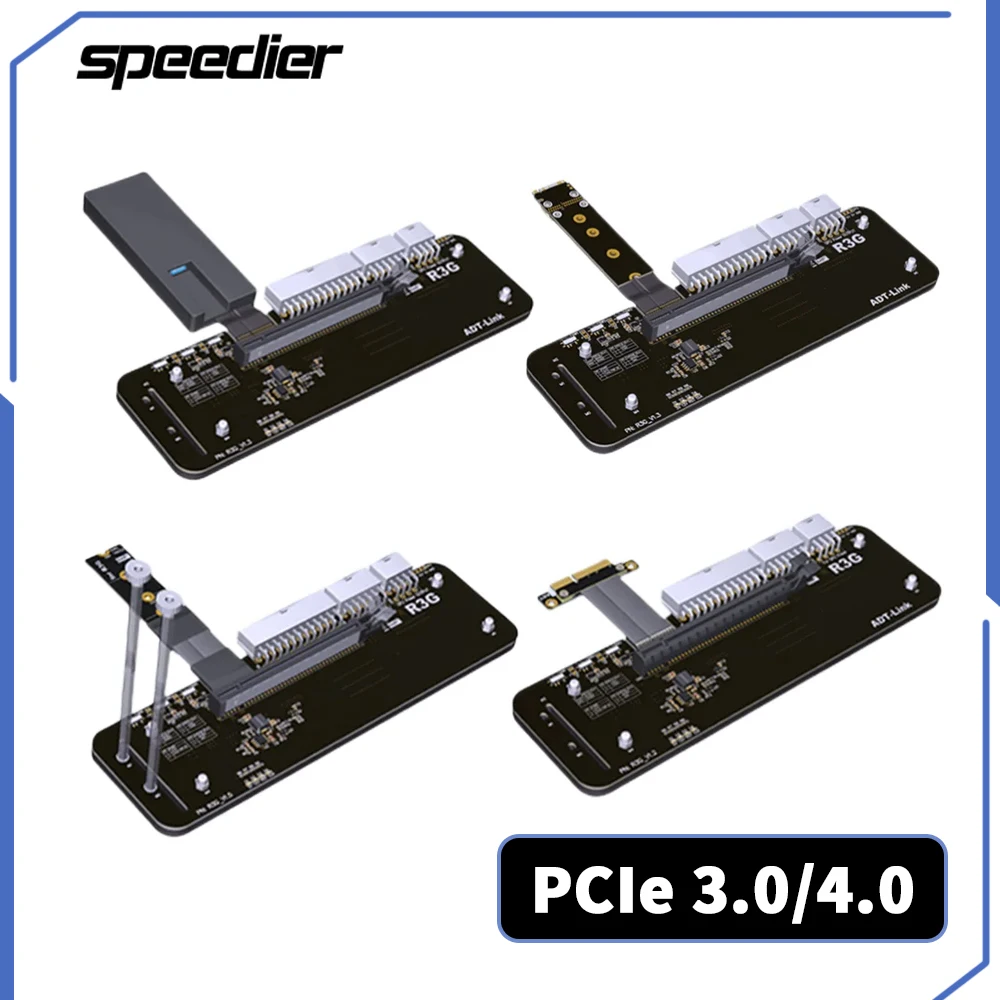 

2023 NEW K43SG Laptop M.2 NVMe M Key to PCIe 4.0 x16 Connector 64Gbps PCI-e 16X to M.2 NVMe eGPU Adapter NUC/ITX/STX/Notebook PC