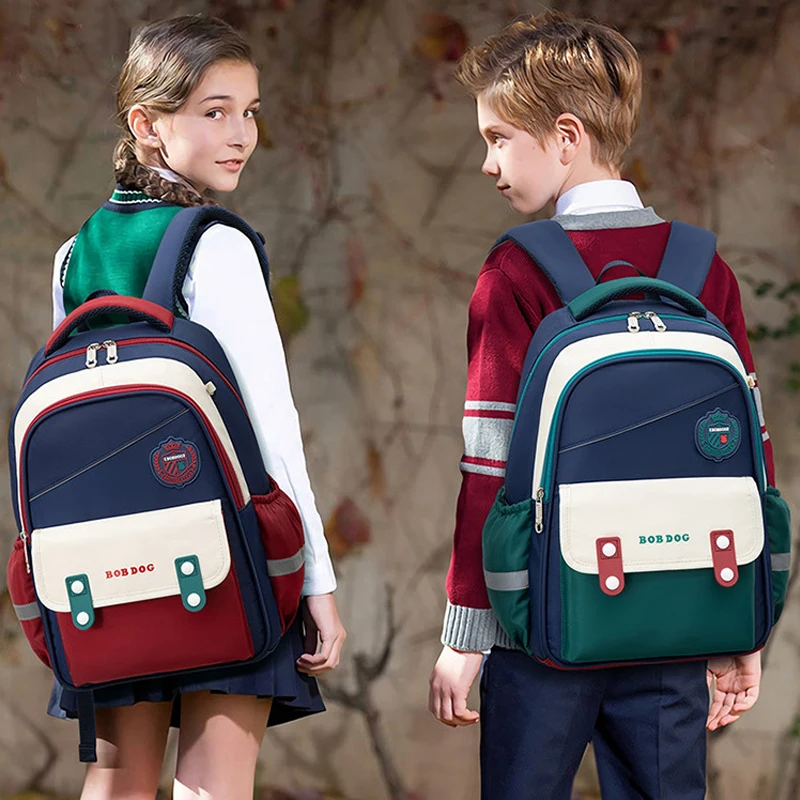 

Back to School Adjustable Kids School Backpack for Boys Girls Lightweight Ergonomic Growth Design Waterproof Elementary Bookbag