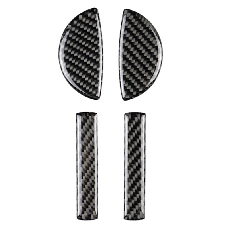 For Mini Cooper F54 F55 F56 JCW F57 Carbon Fiber Door Handle Cover Trim Decorative Frame Stickers Fit Accessories