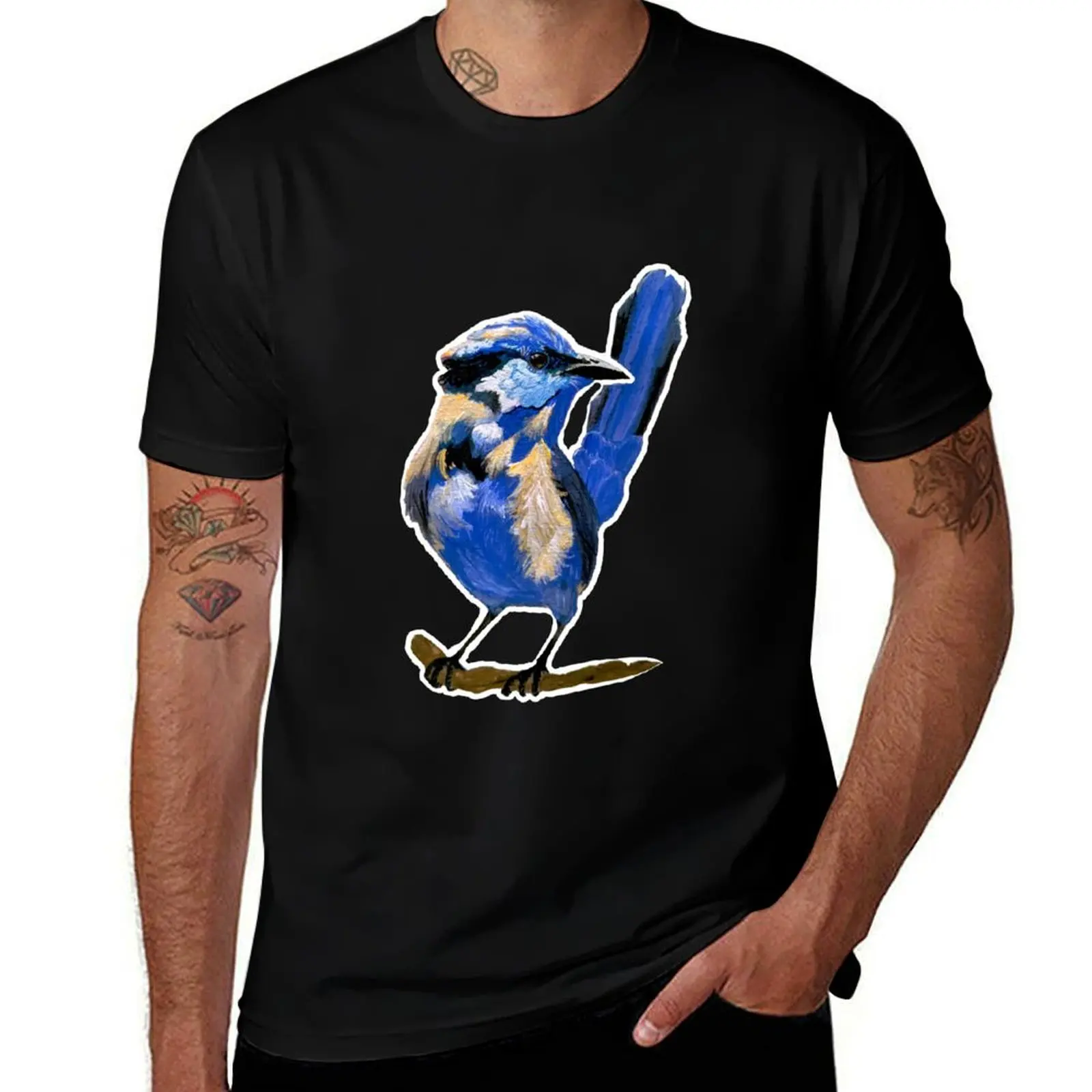 Splendid Fairywren T-Shirt T-shirt en coton doux au toucher agréable