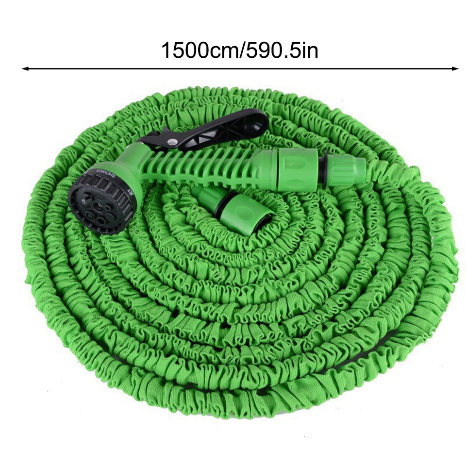  High-Pressure Telescopic Water Pipe Garden Car Wash Gun Adjustable Extendable Spray Pipe for Home Garden Cleaning 