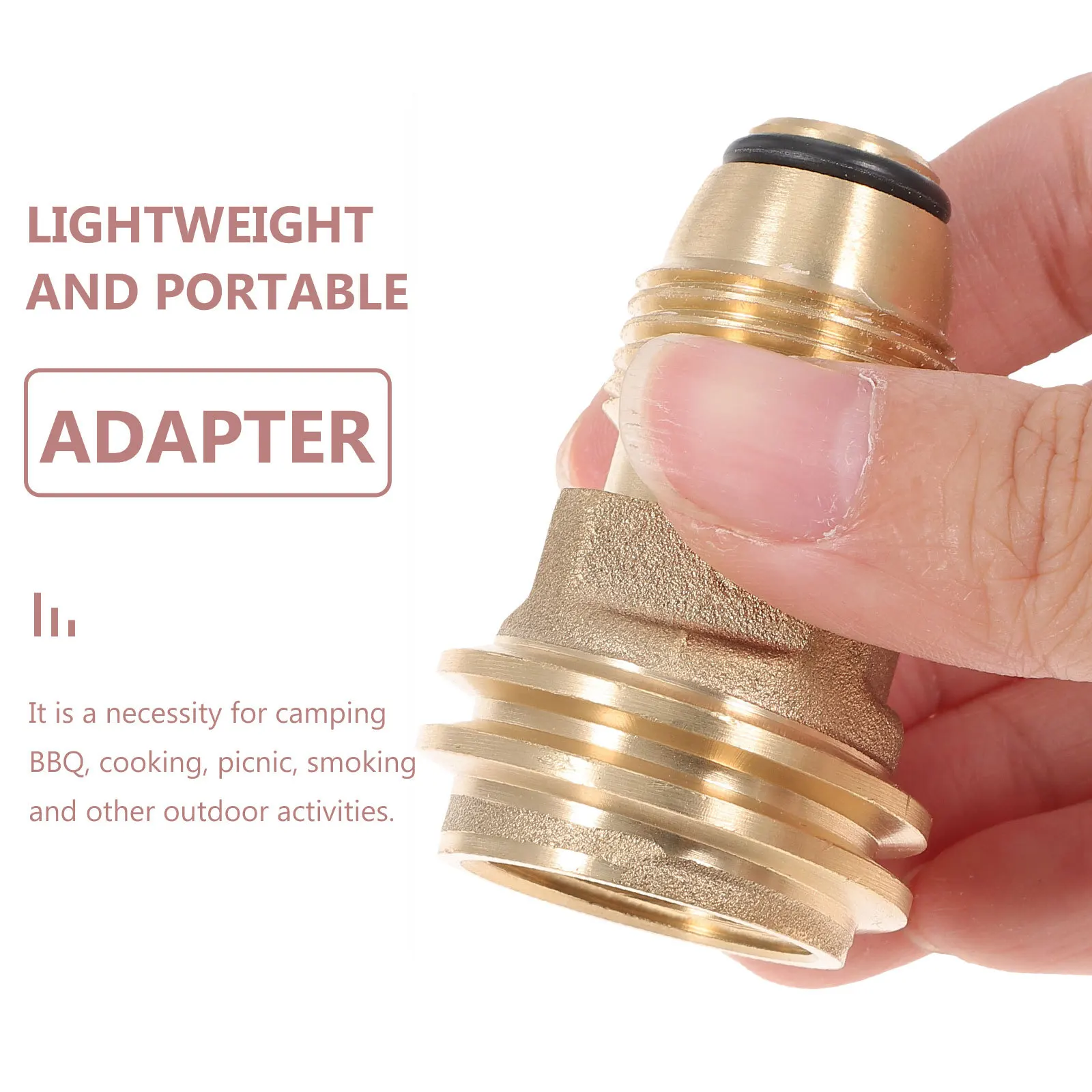 

HANABASS Propane Tank Adapter to QCC1 Universal Valve for Conversion