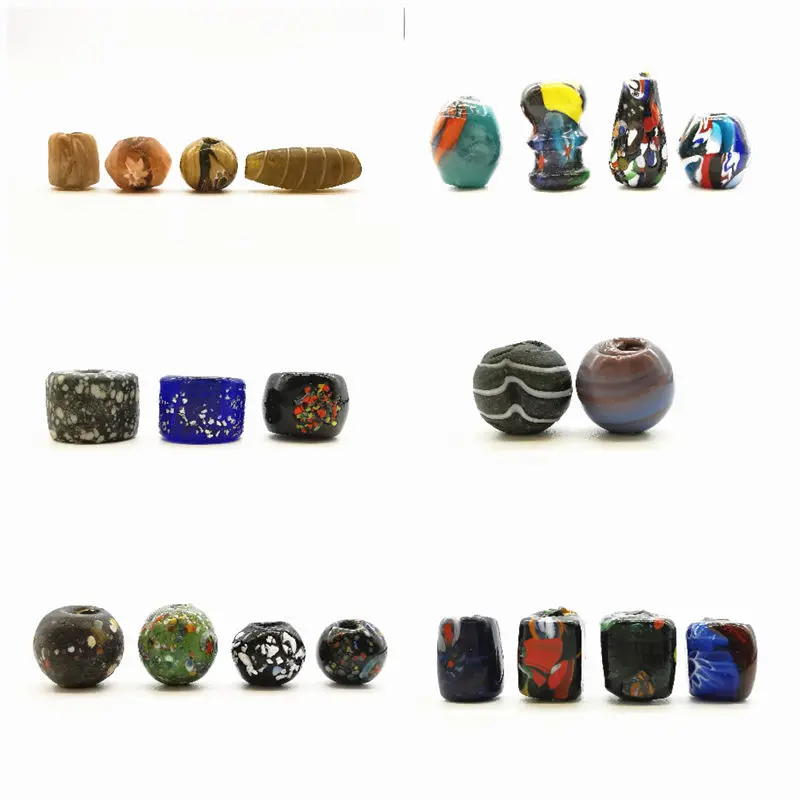 Бусины-ручной-работы-из-Африки-коллекции-античной-цветной-глазури-tsb0316