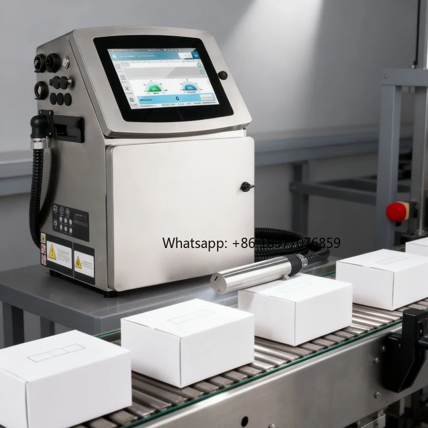 2026 Hot Sale V2000 Industrial Date Printing Inkjet Printer Docod CIJ Sustainable Barcode Coding Machine For Production Lines