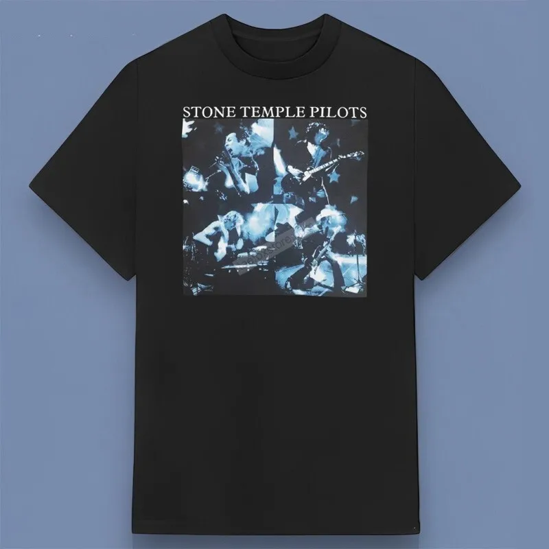 

Винтажная футболка унисекс Stone Temple Pilots Band для праздничного подарка