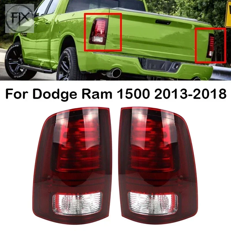 New！ Car Rear LED Tail Light Tail Lamp Taillights Stop Brake Lamp Reverse Light 68093081AC 68093080AC For Dodge Ram 1500 2013-20