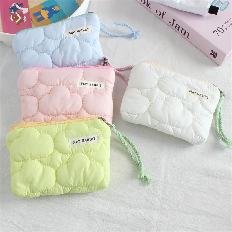 محفظة صغيرة للعملات المعدنية، وحقيبة بطاقات الهوية المحمولة البسيطة، وحقيبة تخزين حلوة، وحقيبة أحمر الشفاه والمكياج، وحقيبة نسائية شهرية #3