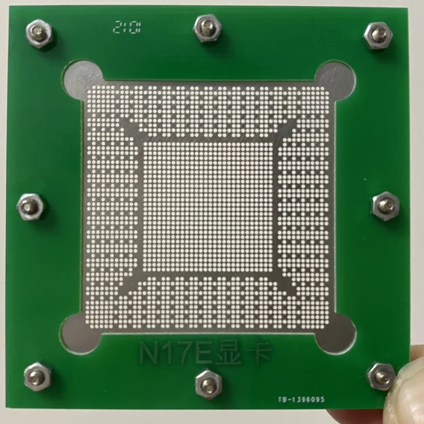 RTX2060 RTX2070 2080 Graphics card stencil N18e N19e solder ball 0.45/0.5 precise hole position