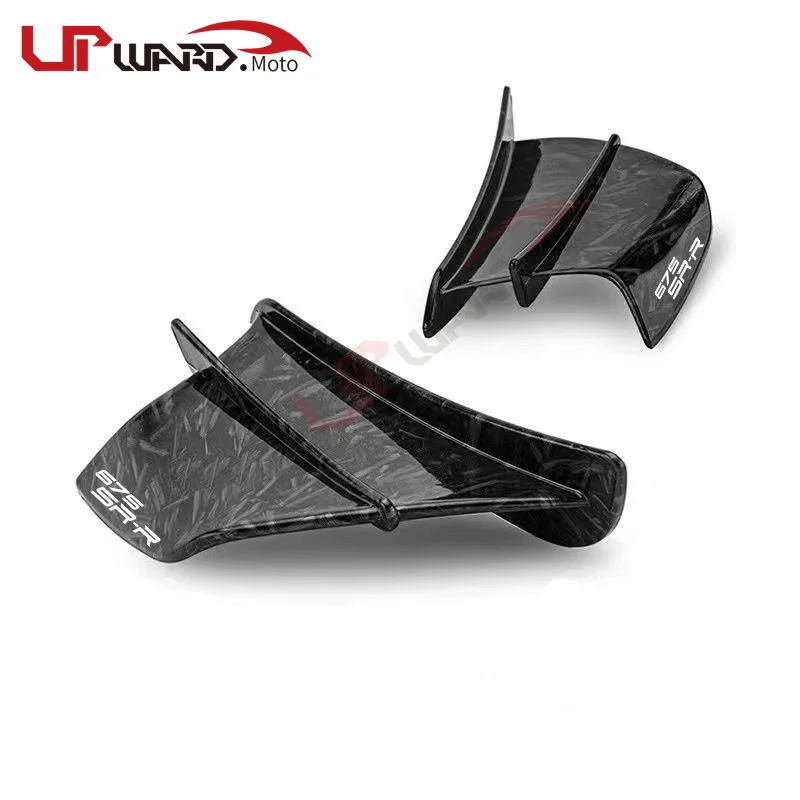 Fit For 675SR 675 SR 675SR-R CF Moto SR 675 SR-R675 Motorcycle Fairing Side Winglet Aerodynamic Wing Deflector Spoiler