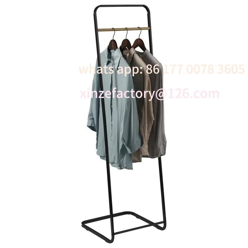 

Customizable Metal Clothes Rack Narrow Standing Coat Rack L Shape Space-Saving Corner Coat Stand for Hallway Bedroom Dress