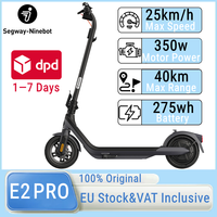 EU In Stock Ninebot by Segway E2 PRO Smart Electric Scooter 40km Long Range 25km/h Speed Smart Kickscooter 350W Power E-Scooters