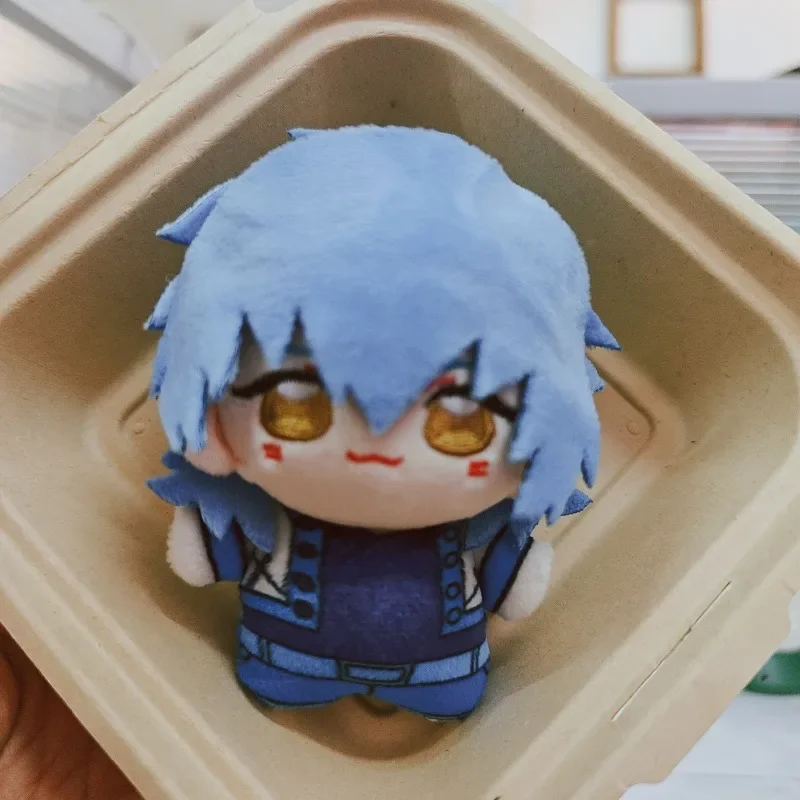 10cm Anime juego atributos Aoba Kawaii Cosplay muñeca  algodón suave estrella  mar cuerpo dibujos animados Mini llavero figuras