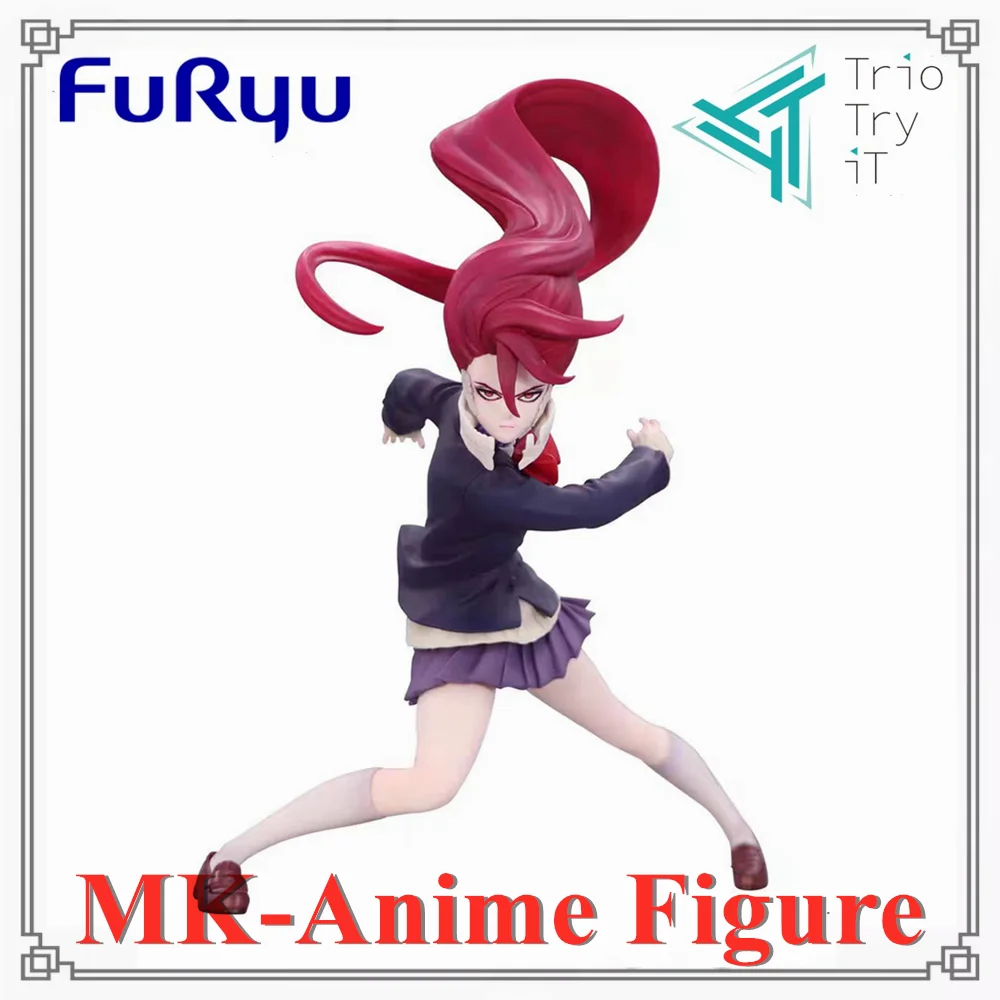 

Original FuRyu Trio-Try-iT DAN DA DAN Shiratori Aira Henshin Anime Action Figures Model Toy Action Figurine PVC Toys