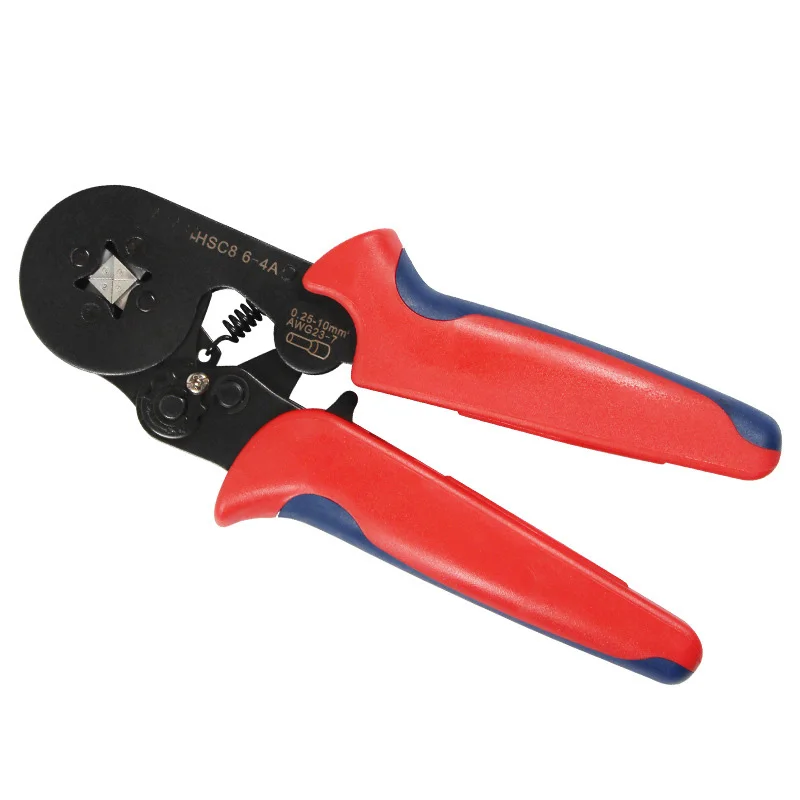 Terminal Crimping Pliers HSC8 6-4/6-6 Crimper Tools Wire Connector Ferrule Household Electrical Clamp Tool