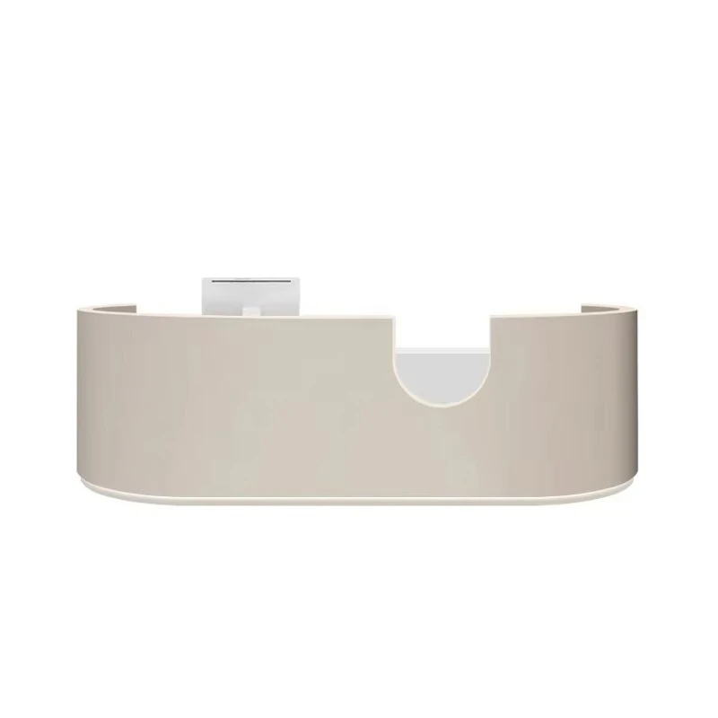 &c New Design Reception Wholesale White Wood Office Beauty Simply Person Counter Desk