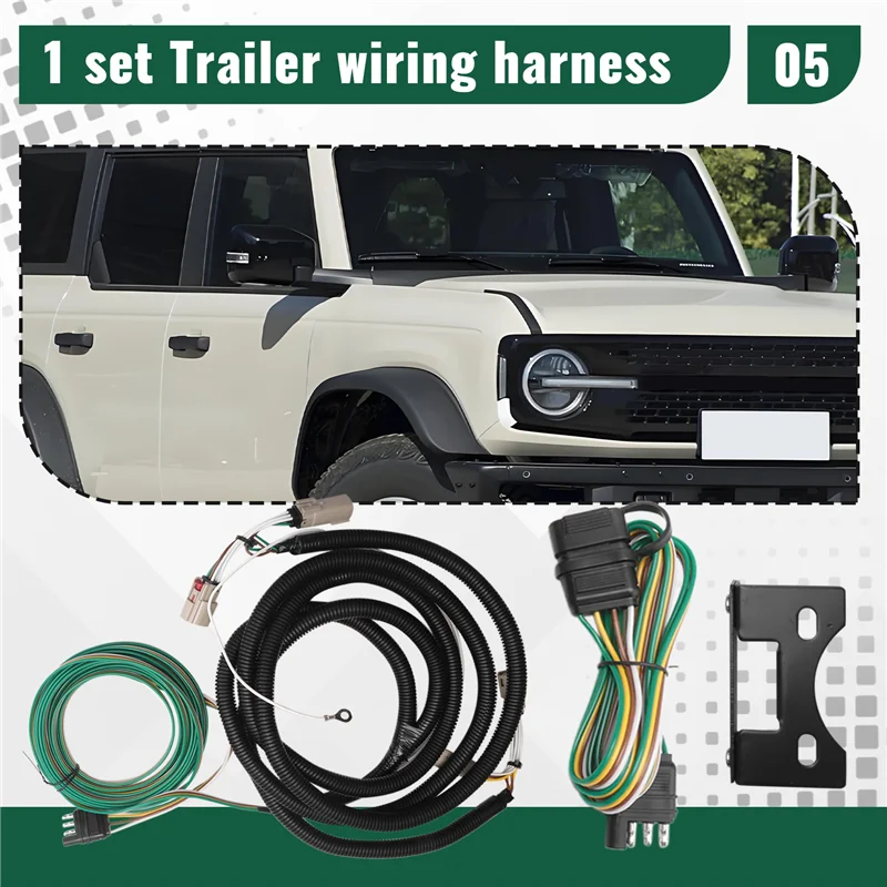 AB96-Trailer-Kabelbaum, Anhänger-Kabelbaum für Bronco 58992, Autoteile, Traktor, Wohnmobil, Kabelbaum