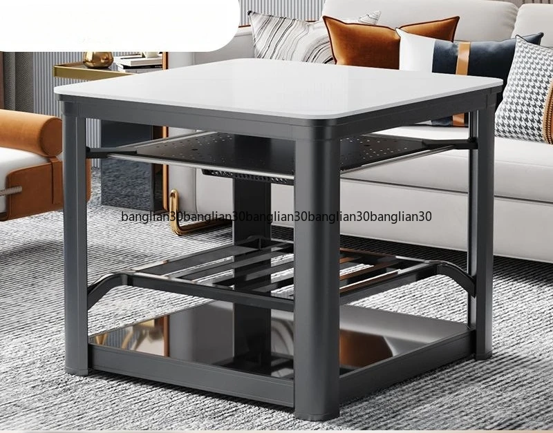 

Многофункциональный стол для гостиной, мощная скатерть, квадратная электрическая плита, бытовая направляющая, электрический нагревательный огонь