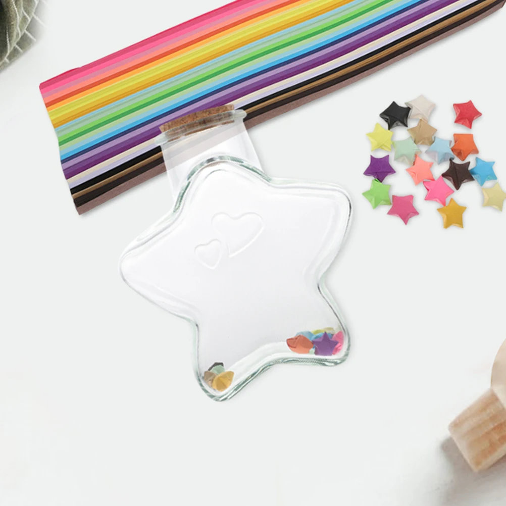 

1pcs Empty Glass Wishing Bottle Mini Diy Drift Bottle With Cork Stopper For Craft Storage Decorative Landscape Container