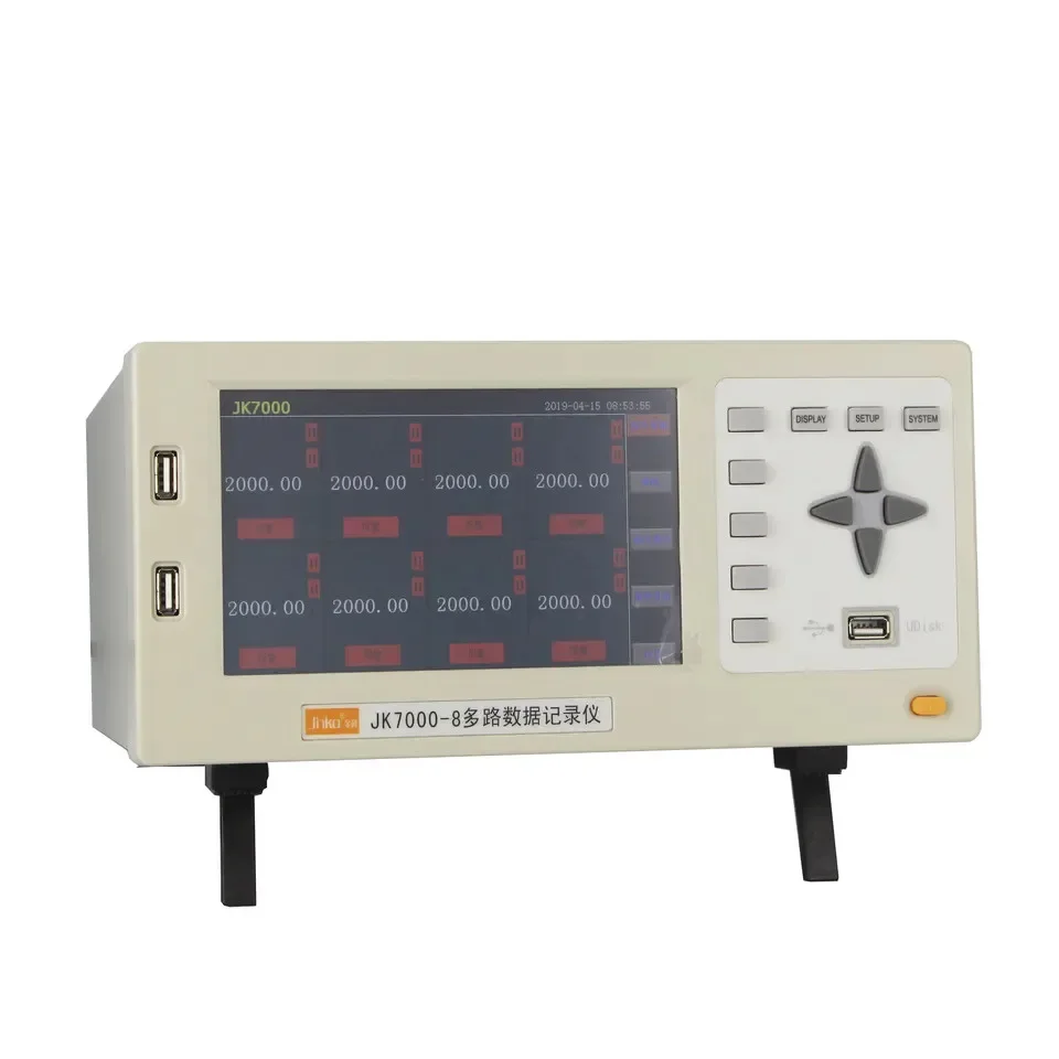 JK7000-8 Mehrkanaliger papierloser Datenlogger-Datenrekorder