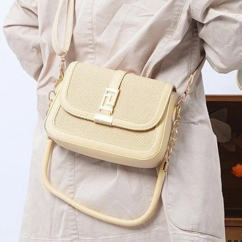 

Luxury Brand Elegant Messenger Bag For Women - Leather Handbag By Famous Designer Popular Classic Style