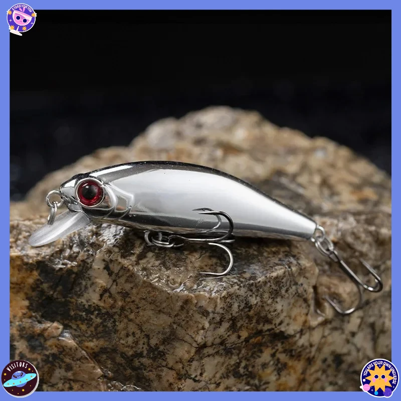 1 قطعة 5.5 سنتيمتر/6.5 جرام ليزر صغير البلمة الصلبة غرق الطعم المتذبذب Jerkbait كرنك الصيد السحر هوك باس Pesca المياه المالحة العذبة معالجة