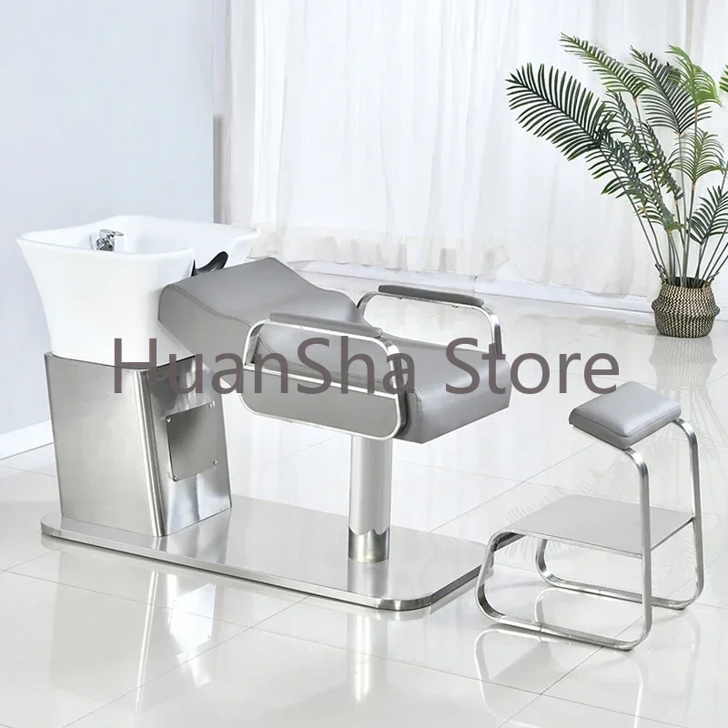 Treatment Stylist Shampoo Chair Wash Hair Recliner Hairdressing Shampoo Chair Schoonheidssalon Stoelen Commercial Furniture