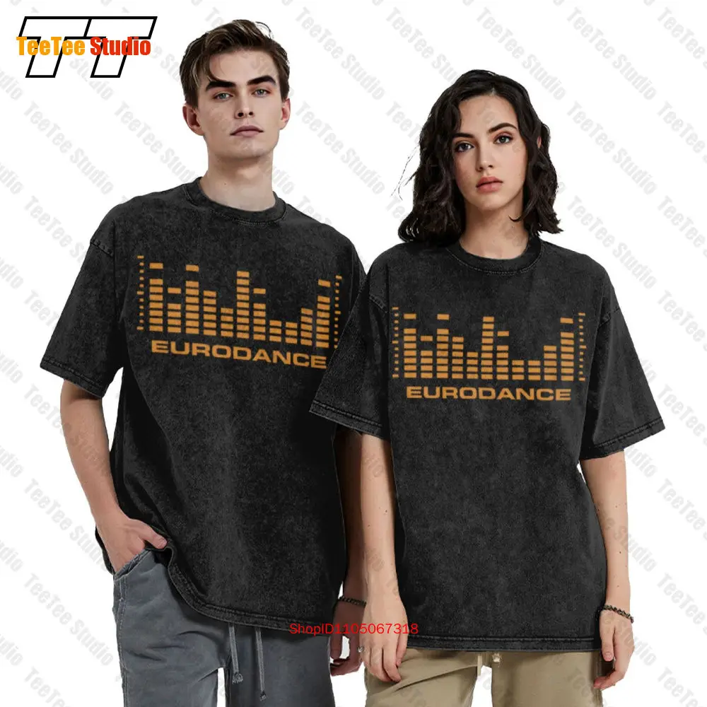 Eurodance Level Equalizer Vintage Camiseta unisex MNX2