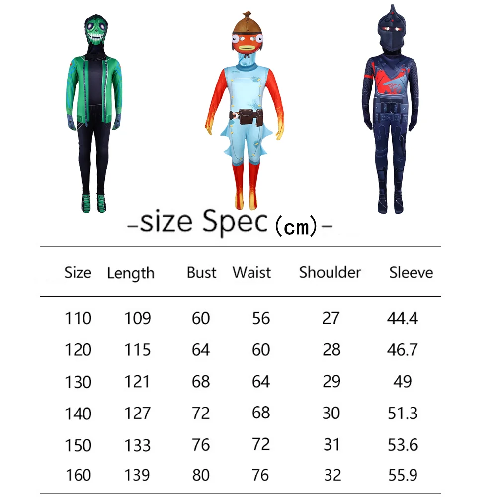 Tight Fitting Jumpsuit Stage Performance Costume Fortress Night Fishstick Youth Costume Orange